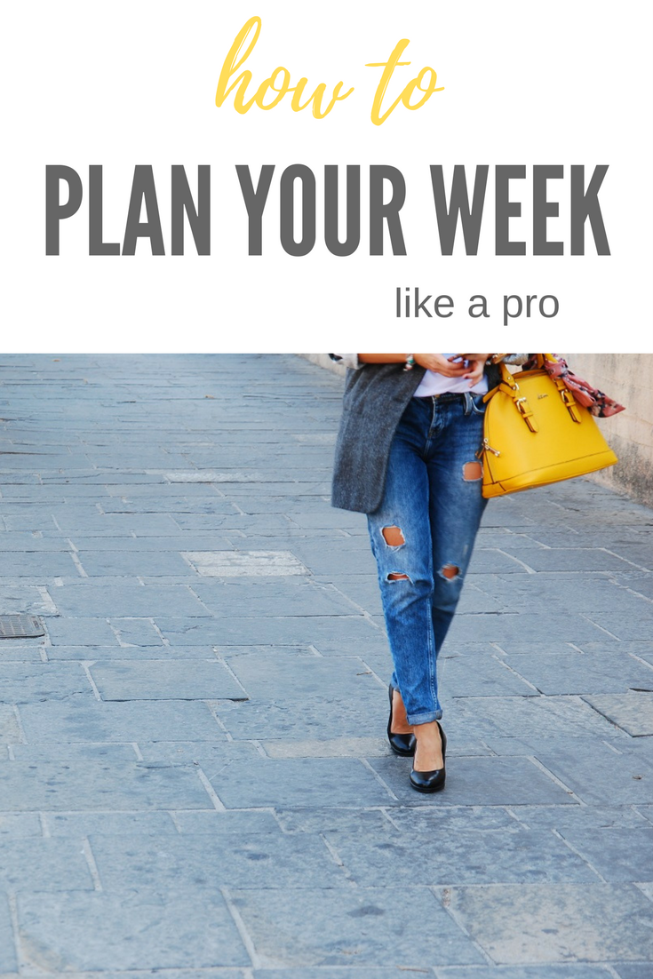 plan your week